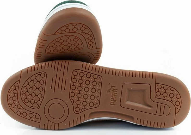 Atlete për meshkuj Puma Rebound v6, të bardha/jeshile