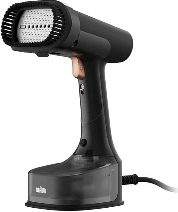 Hekur me avull Braun QuickStyle 7 GS7077BK, rezervuar 0.25L, kabllo 3m, zi/bakër