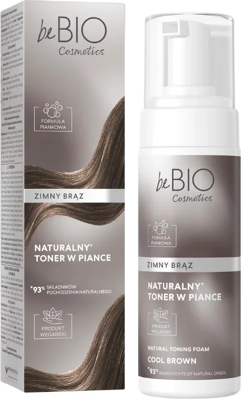 Toner për flokë BeBio Ewa Chodakowska shkumë Cold Brown 120ml