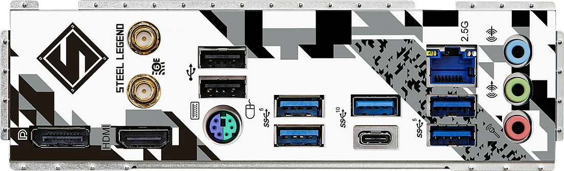 Pllakë amë ASRock B760M Steel Legend WiFi, Intel, LGA 1700, DDR5-SDRAM, 128 GB, micro ATX