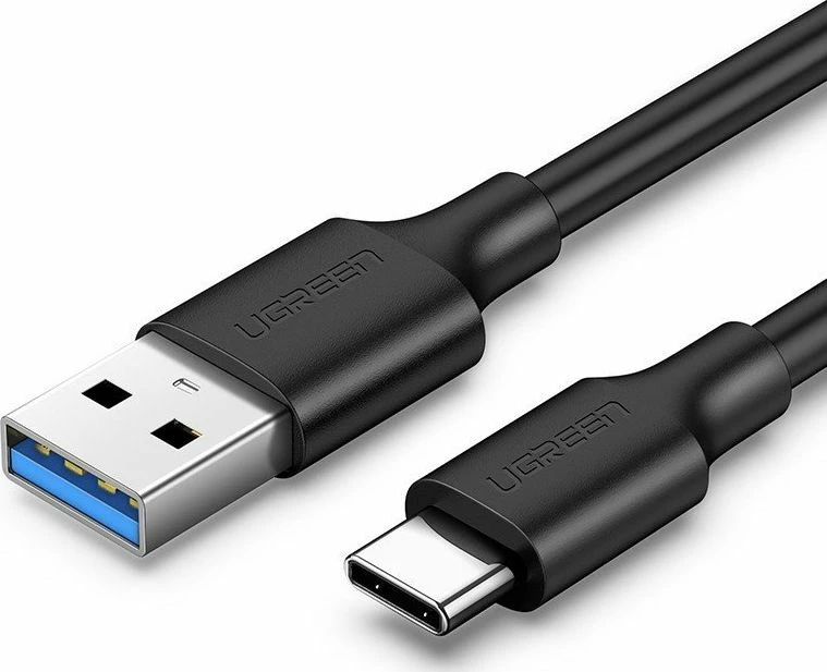 Kabl USB-A në USB-C Ugreen 20882 USB 3.0 1 m, e zezë