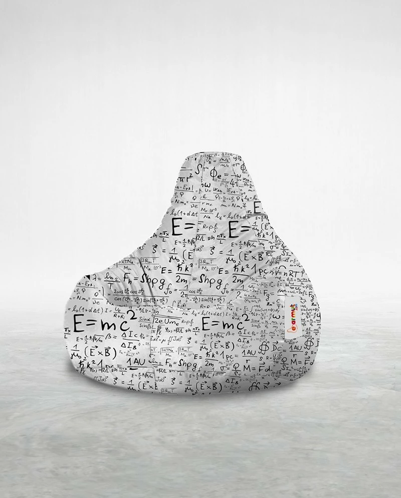 Karrige bean bag Atelier del Sofa, Emc2, e bardhë