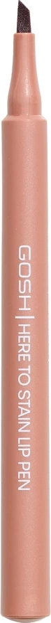 Laps për buzë Gosh Here To Stain për femra 004 Mocha 1ml