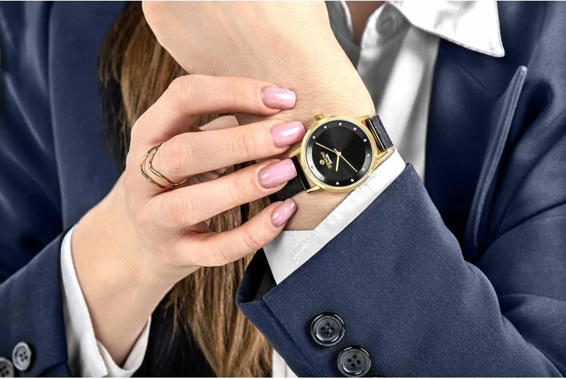 Orë dore femrash Giewont GW4130-B4, gold black