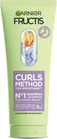 Shampon për femra Garnier Fructis Curls Method, 200ml