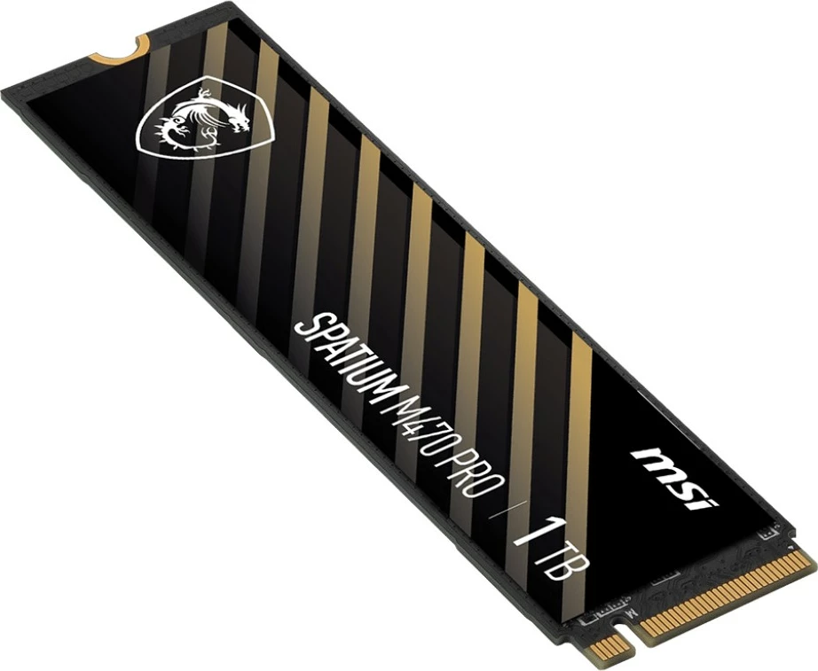 SSD MSI SPATIUM M470 PRO, 1TB, M.2 2280, PCIe 4.0, Zi/Ari