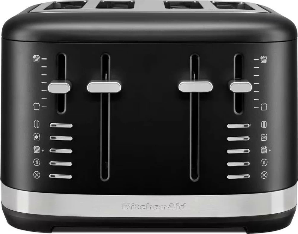Toster KitchenAid 5KMT4109E, 4 vende, inox, mat zi