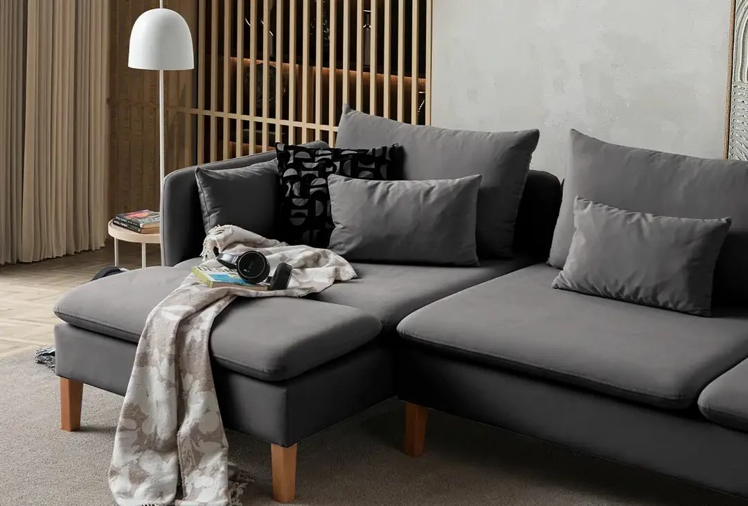 Kënd-sofë Flexy Relax, anthracite, Atelier del Sofa