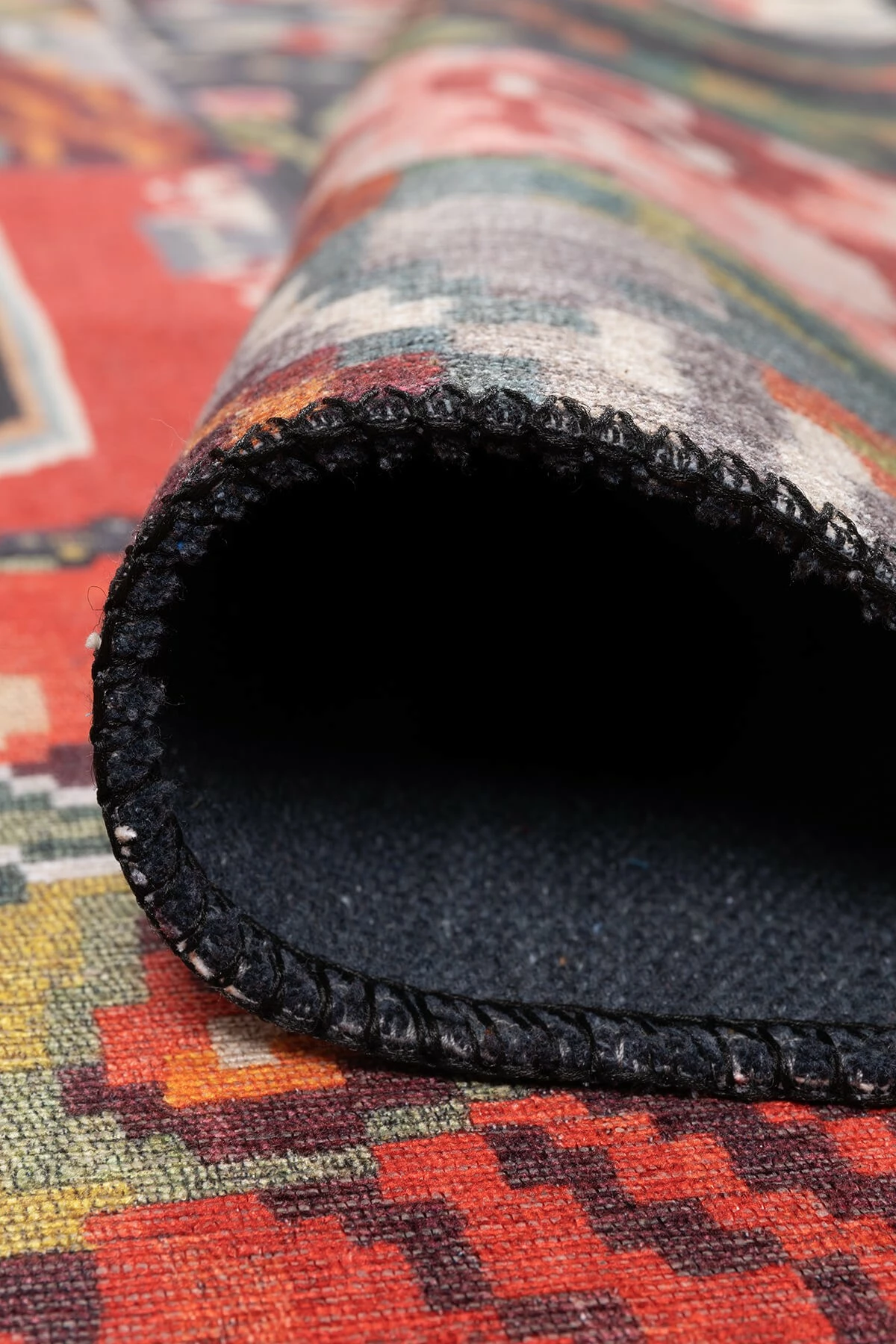 Qilim Conceptum Hypnose, Folk Chenille, shumëngjyrësh, 210x310cm