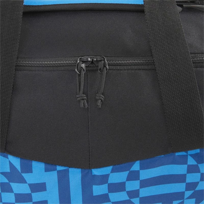 Çanta sportive Puma për meshkuj dhe femra, e zezë dhe blu