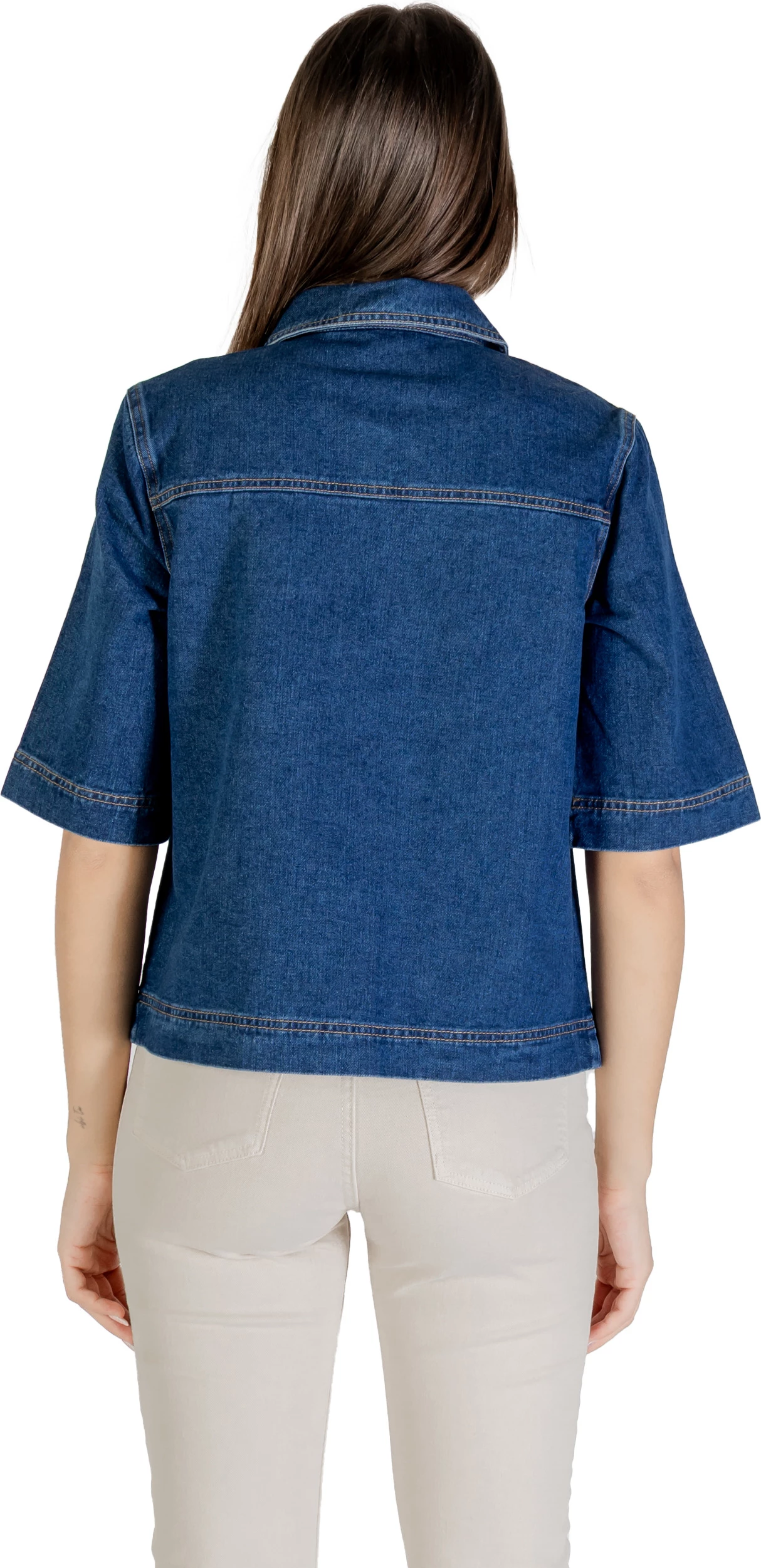 Jakne denim për femra Only ONLBELLE 15347084, blu e errët denim [Madhësia: M]