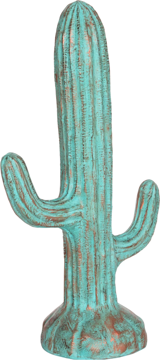 Kaktus dekorativ në dysheme, MDF, ngjyrë e gjelbër, FH4386.03M, 54x34x103 cm