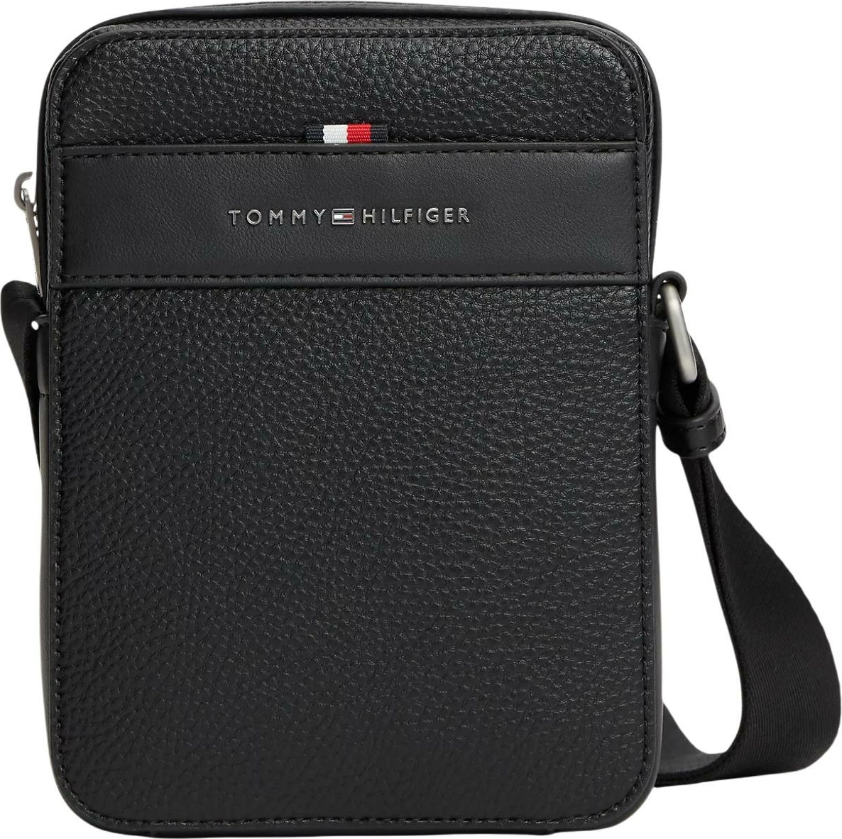 Çantë crossbody Tommy Hilfiger TH Central Mini Reporter AM0AM14698 për meshkuj, e zezë