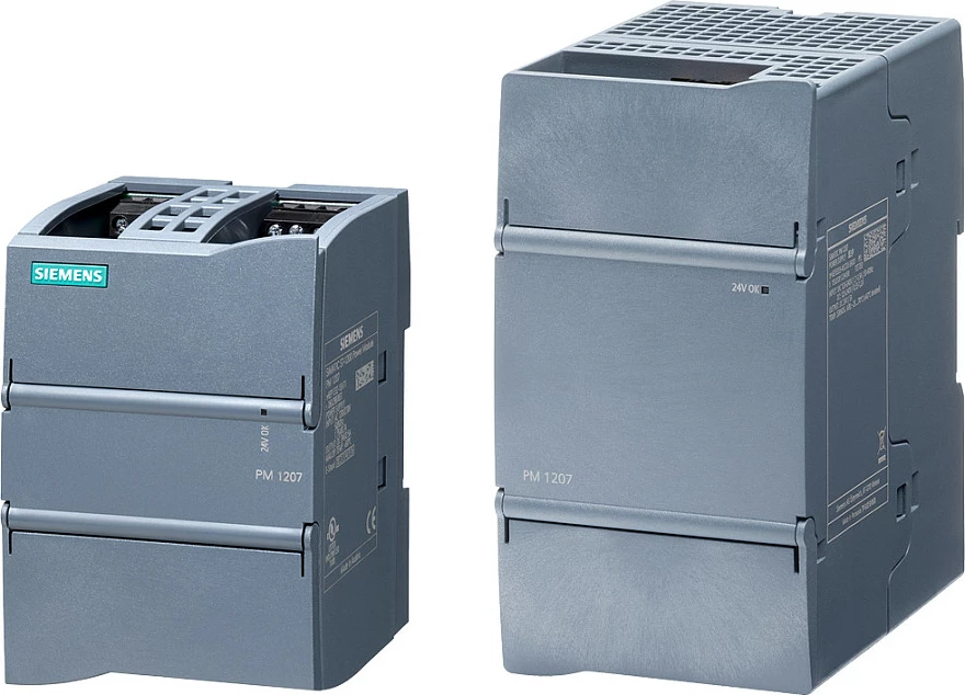 Furnizues rryme Siemens SIMATIC PM1207 6EP3333-4SB00-3AX0, 120 W, 24V, 1-fazë, gri