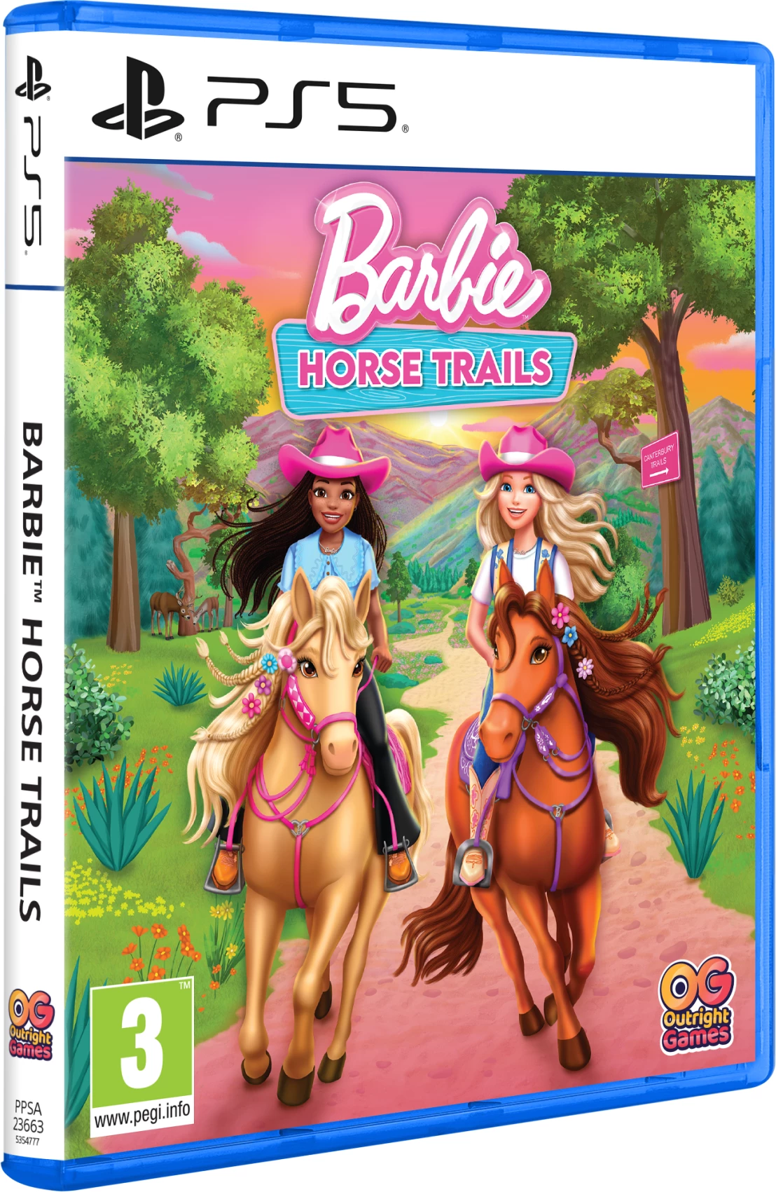 Lojë PS5 Outright Games Barbie: Horse Trails, PEGI 3