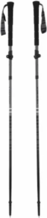 Shkopinj trekking Viking Kettera Pro Long Grip, të zinj, set prej 2 copë