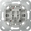 Ndërprerës muri GIRA 315100, rocker taster Schließer 10A 250V, krom/gri
