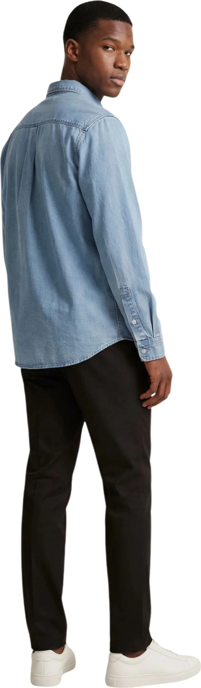 Këmishë për meshkuj Only & Sons Onsorson Regular Yfm Dnm 22036600, denim blu e hapur [Madhësia: M]