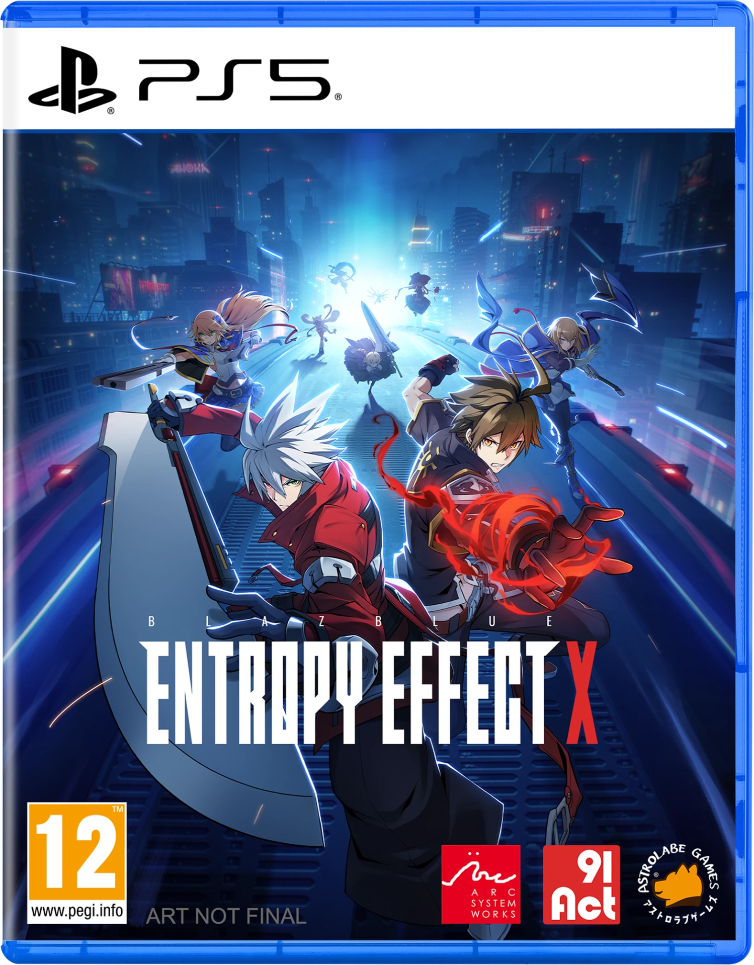 Lojë PS5 PM Studios BlazBlue Entropy Effect X Deluxe Edition, PEGI 12
