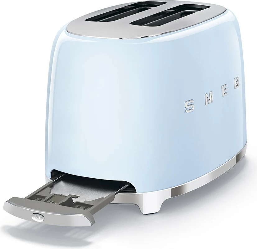 Tostier SMEG TSF01PBEU, 2 feta, pastel blu