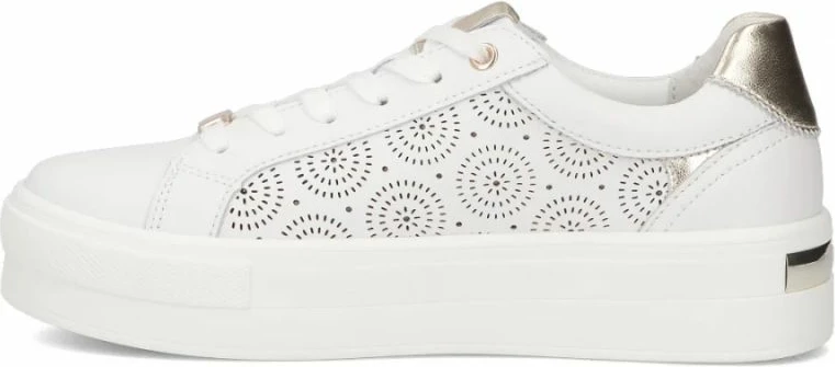 Atlete platforme Filippo DP7668/26, të bardha