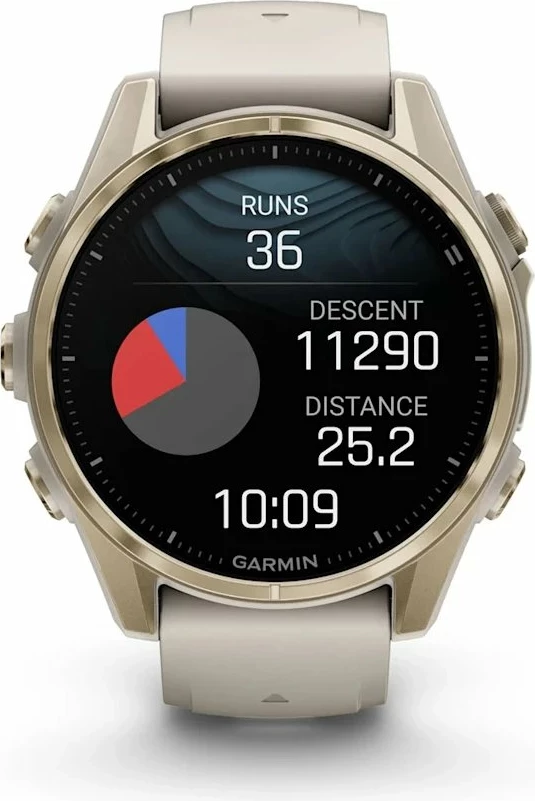 Smartwatch Garmin Fenix 8 AMOLED 43mm (010-02903-11), beige