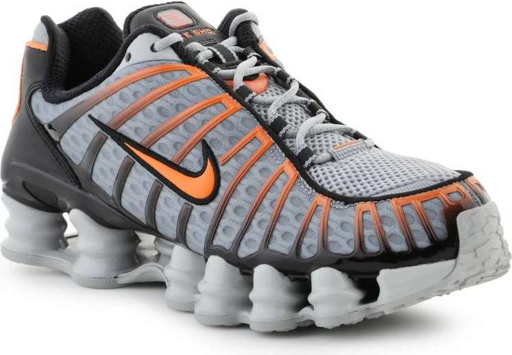 Atlete Nike unisex, gri/portokalli