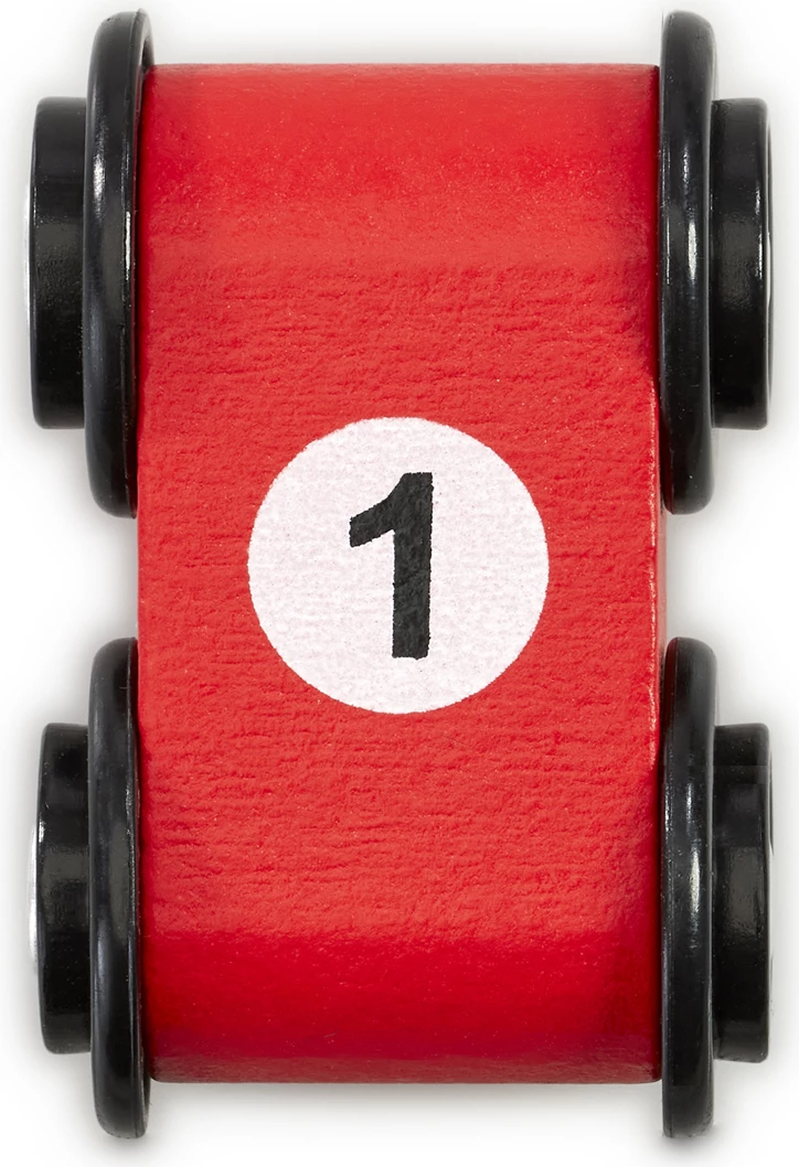 Woodlets Zig Zag Car Track