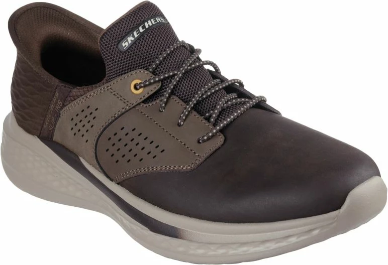 Këpucë për meshkuj Skechers, kafe [Madhësia: 43]