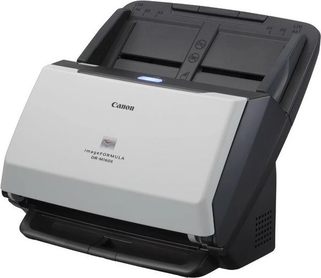 Skaner ADF Canon imageFORMULA DR-M160II, 279.4 x 431.8 mm, 600 x 600 DPI, 24 bit, 60 ppm, 60 ppm, 120 ipm, i zi/gri