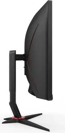 Monitor gaming, AOC, CU34G2XP/BK, 34" ultrawide i lakuar, WQHD 3440x1440, 180 Hz, 1 ms GtG, i zi