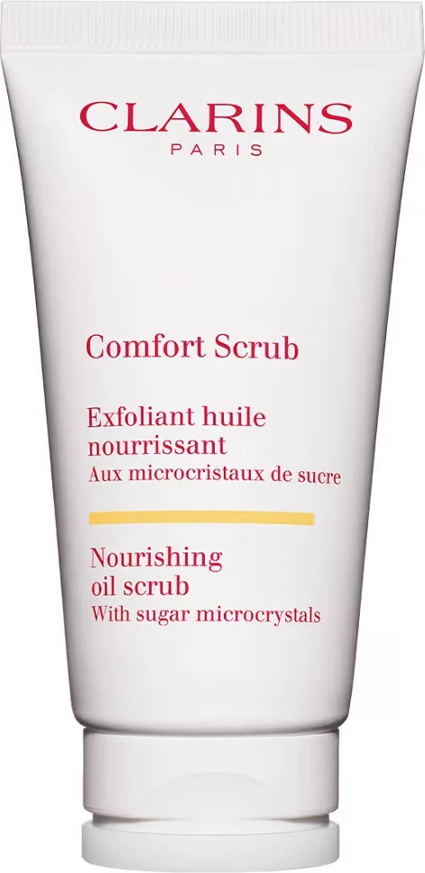 Scrub për fytyrë dhe buzë Clarins Comfort Nourishing Oil Scrub për femra 50ml