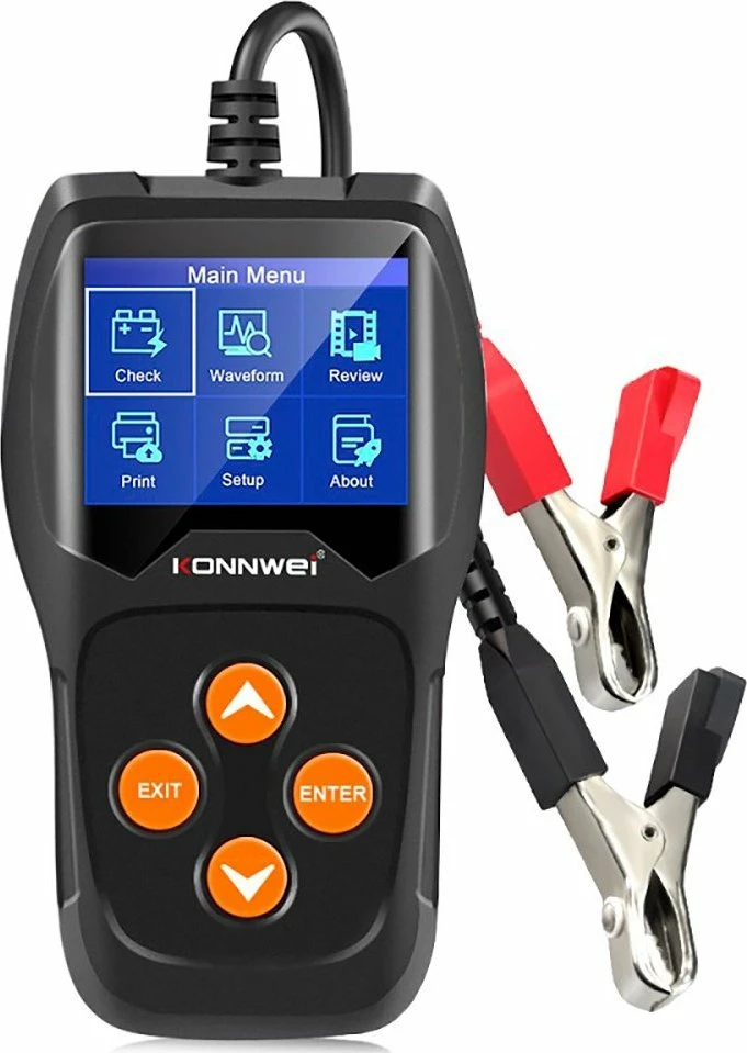 Testues baterie Konnwei KW600 12V me ekran LCD