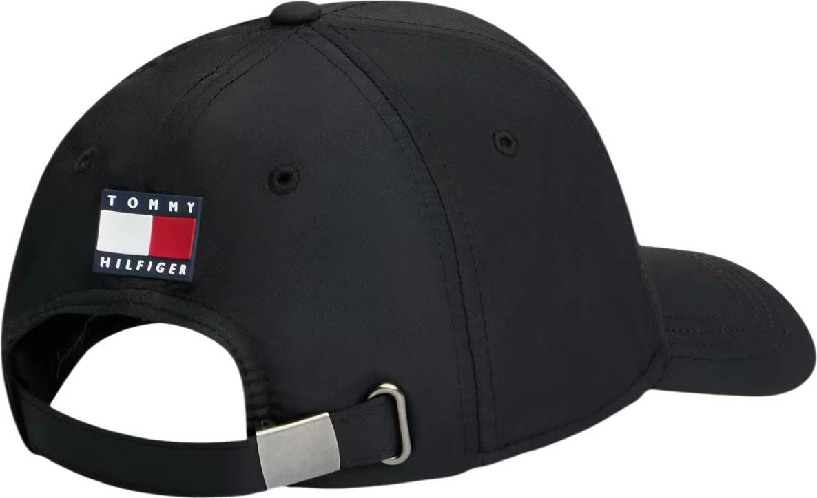 Kapelë bejsbolli për meshkuj Tommy Hilfiger TH X CF1 Replica Cap AU0AU02093, e zezë