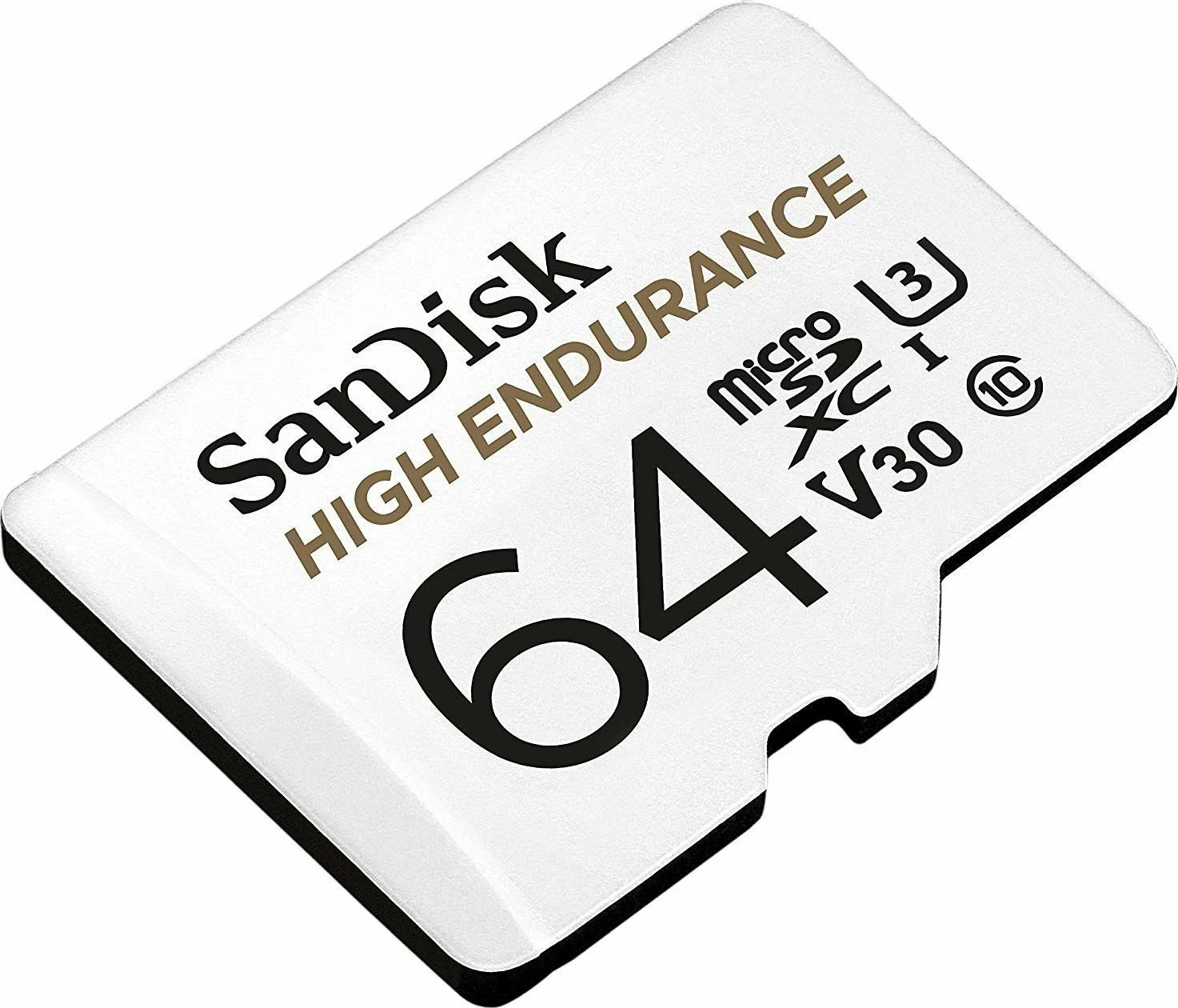 Kartelë memorie microSDXC SanDisk High Endurance SDSQQNR-064G-GN6IA 64GB Class 10 UHS-I/U3 V30, me adapter