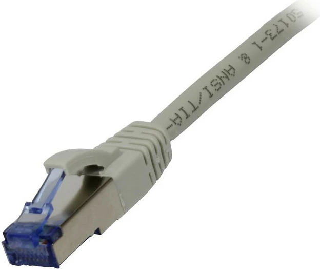 Kabllo rrjeti Ethernet Synergy21 RJ45 Cat6A, 1.5m, S/FTP, 500MHz, gri