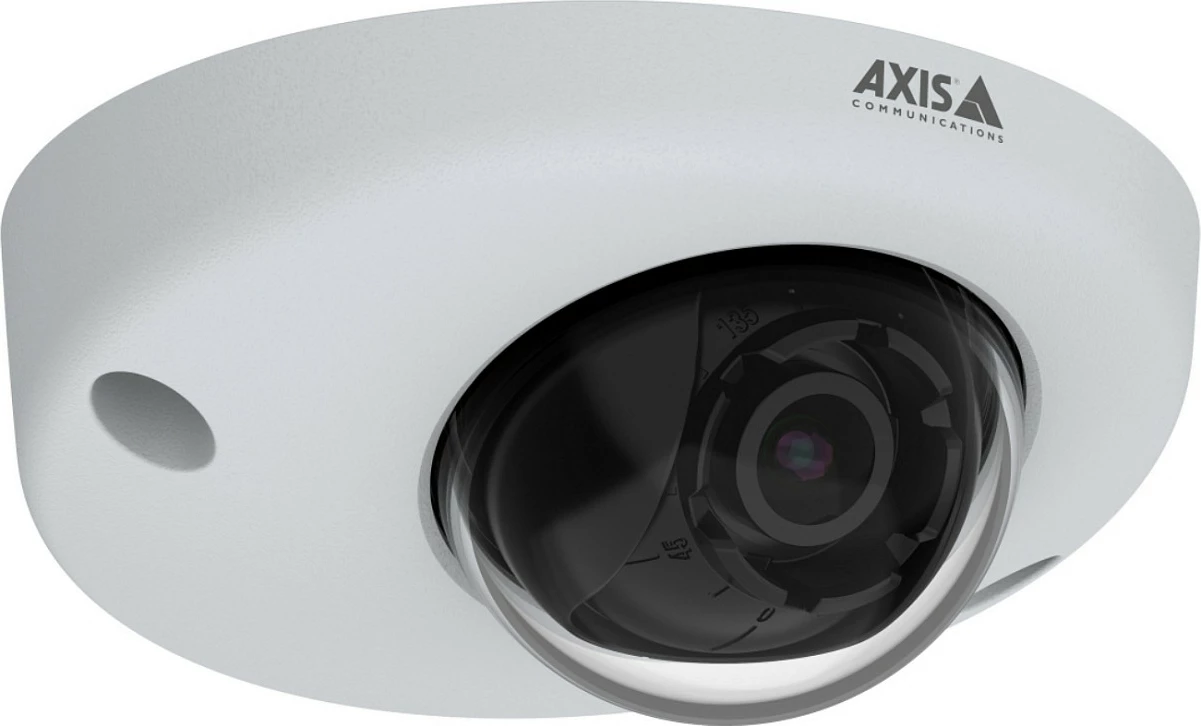 Kamerë rrjeti Axis P3925-R M12 2.8mm dome e bardhë