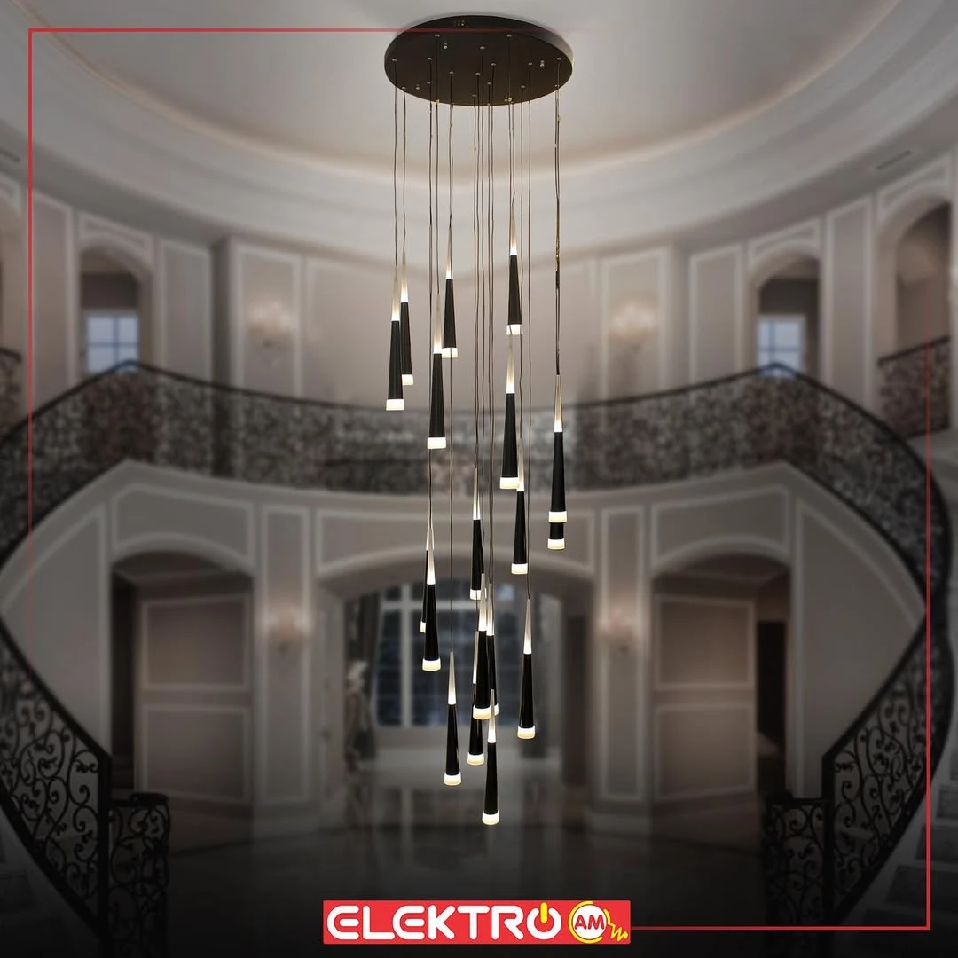 Abazhur LED i varur 666-18BK