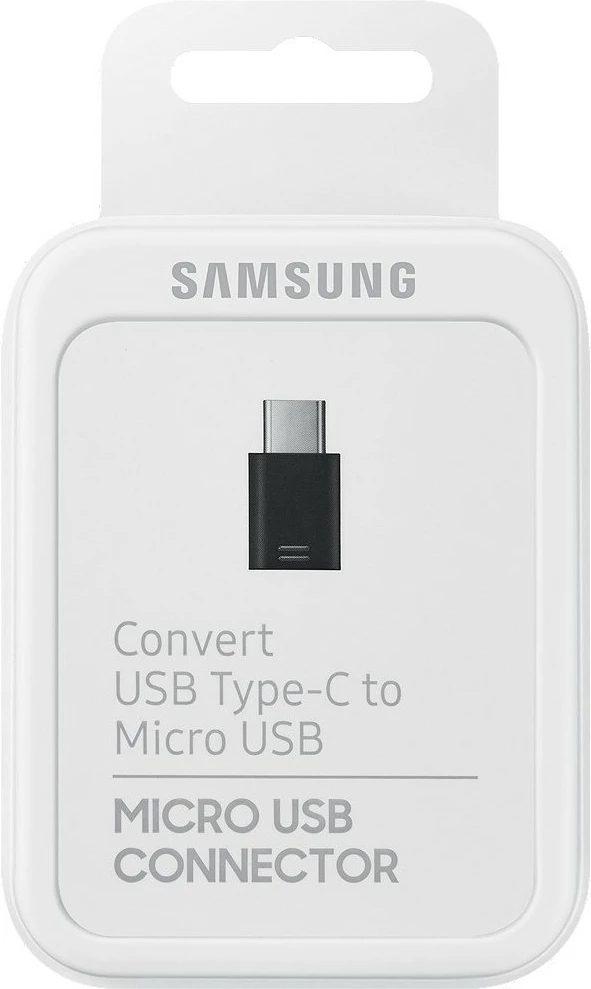 Adapter Samsung Micro USB në USB Type-C, i zi