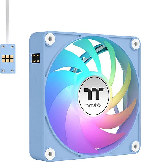 Ventilator ftohës për kasë Thermaltake CT140 EX ARGB Sync 140mm, 3 copë, Blu