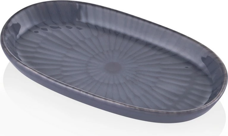 Set pjatash servirëse Hermia NON0008, 2 copë, hiri