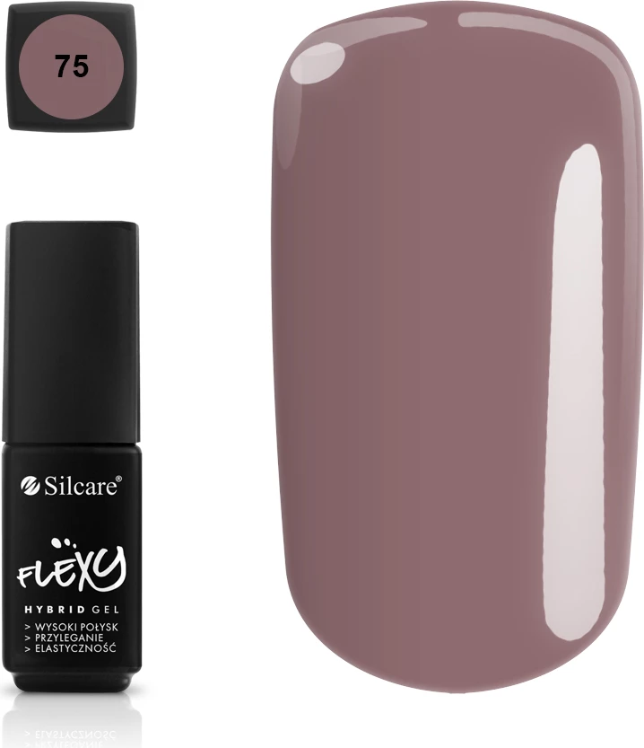 Llak për thonj Silcare Flexy Hybrid Gel 75, 4.5g