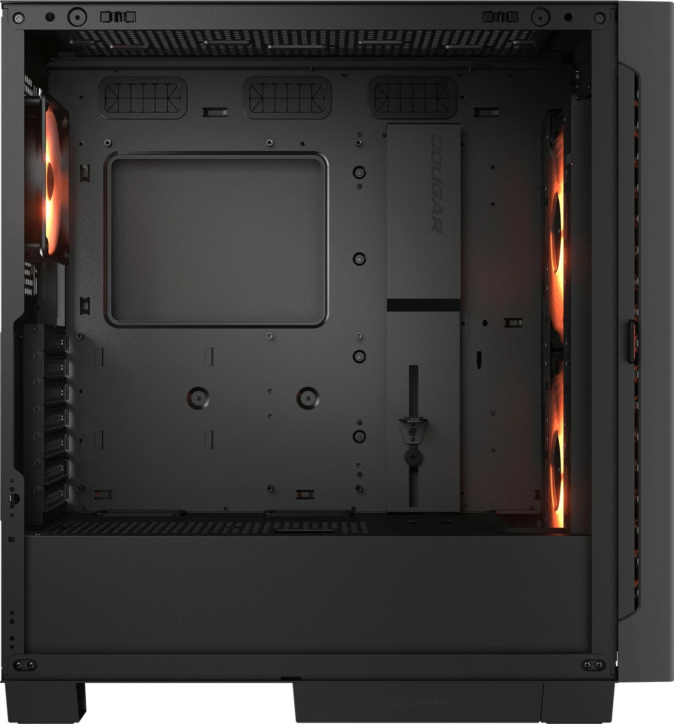 Kasë Cougar Airface ECO midi, ARGB, e zezë