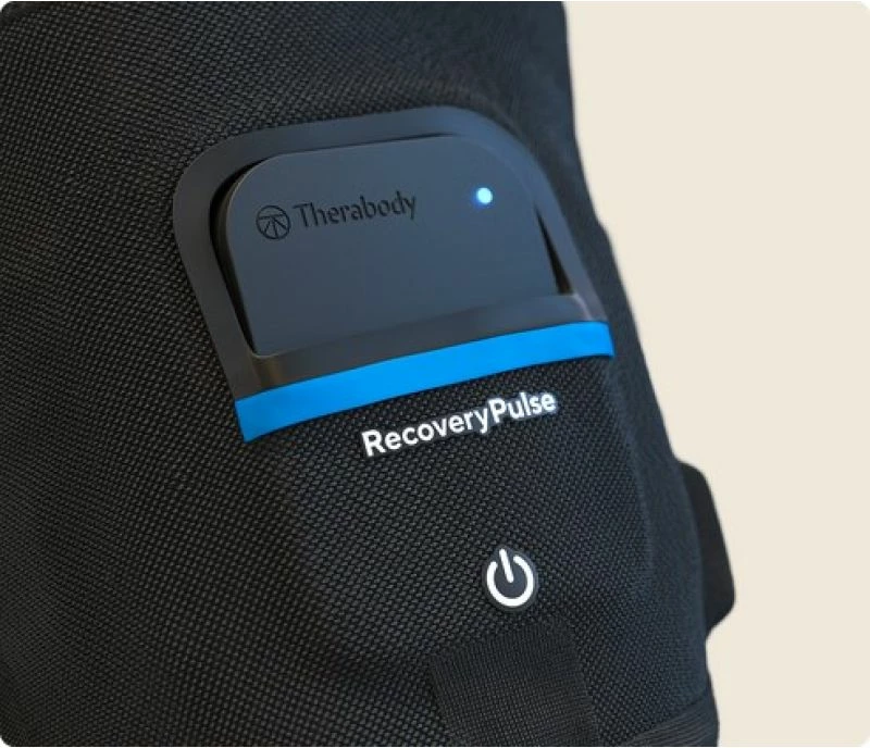 Menge për krah Therabody, e zezë