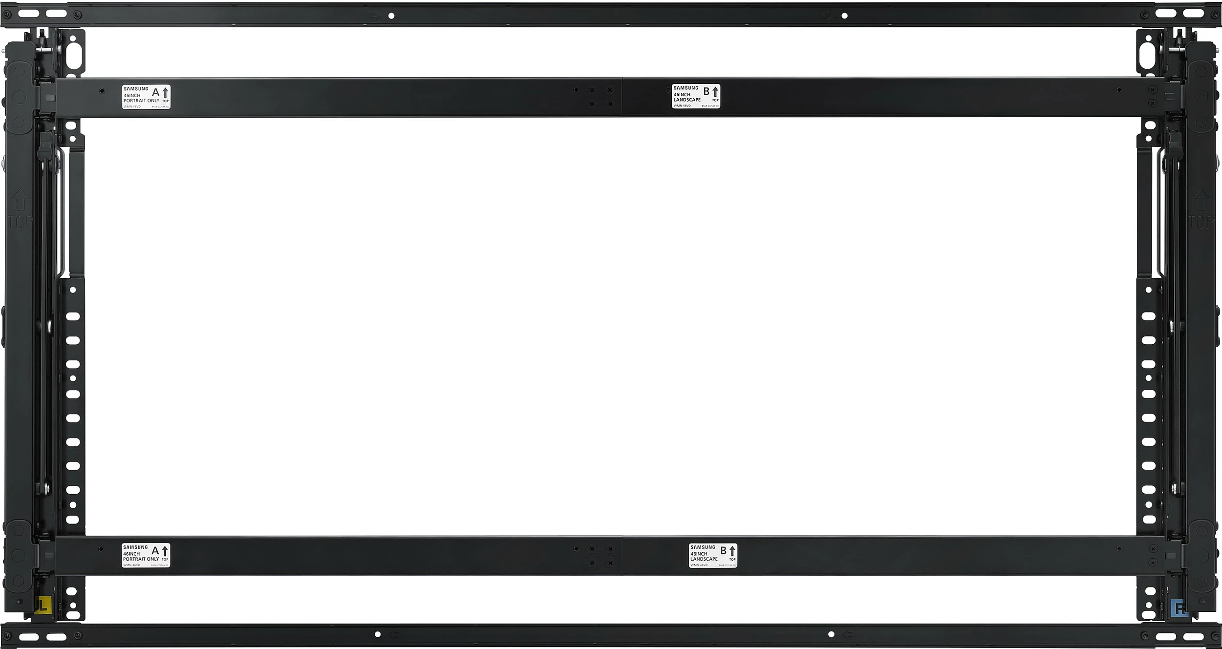 Mbajtëse muri Samsung WMN-55VD/EN Push/Pull, për ekran 55", VESA 600x400, e bardhë