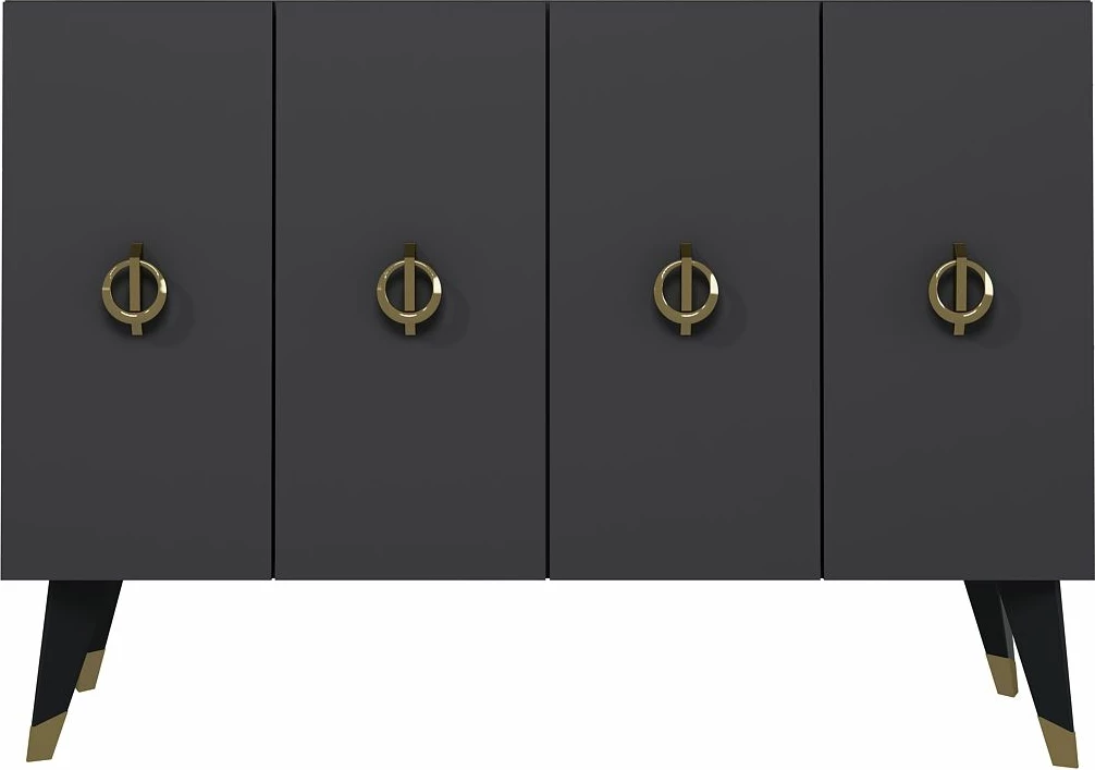 Konsol Skye Decor, anthracite, gold, 8185KM-32