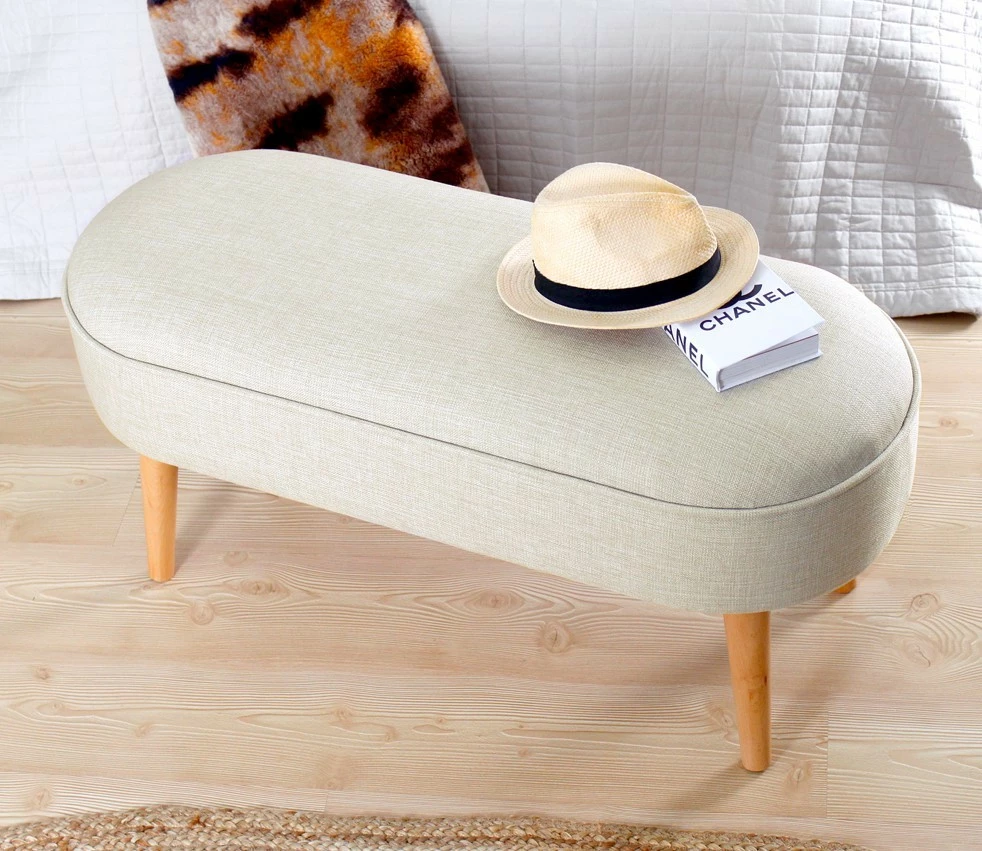 Puf Atelier del Sofa, Lednok, krem