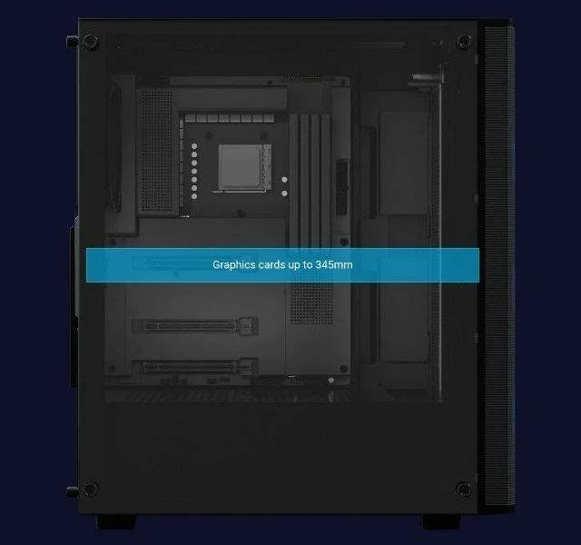 Kasë Aerocool PGS Designer-G-BK-V1, e zezë