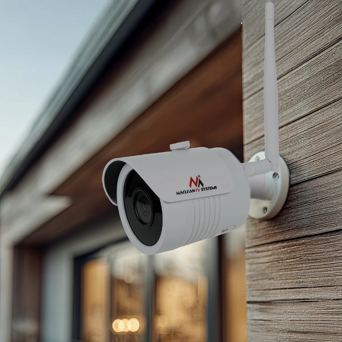 Kamerë IP WiFi, Maclean, MCTV-516, 5MP, H.265/H.265+, ONVIF, e jashtme, e bardhë