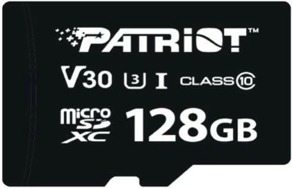 Kartë microSDXC, Patriot, VX V30 UHS-I U3, 128GB, pa adapter
